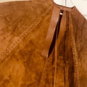 1960 Char Vintage All leather Poncho